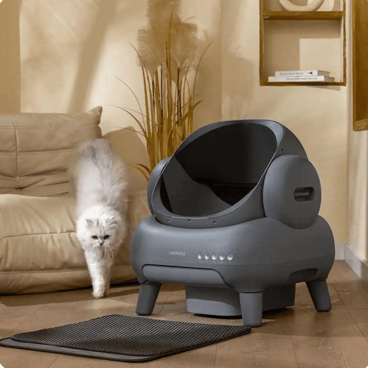 Litière Automatique Connectée - Neakasa M1 - Spécial Grands Chats