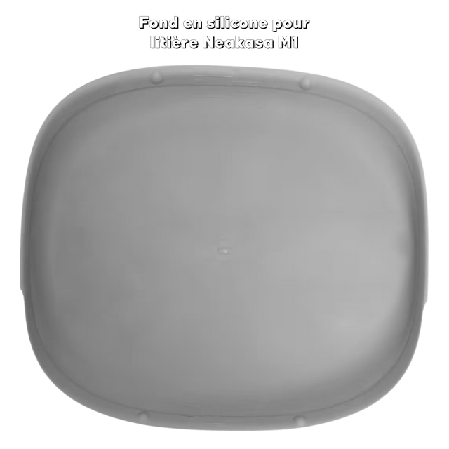 Fond en silicone pour litière Neakasa M1 — Ondéa, vue produit sur fond clair