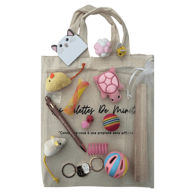 Pochette Surprise pour Chat — Ondéa, vue produit sur fond clair
