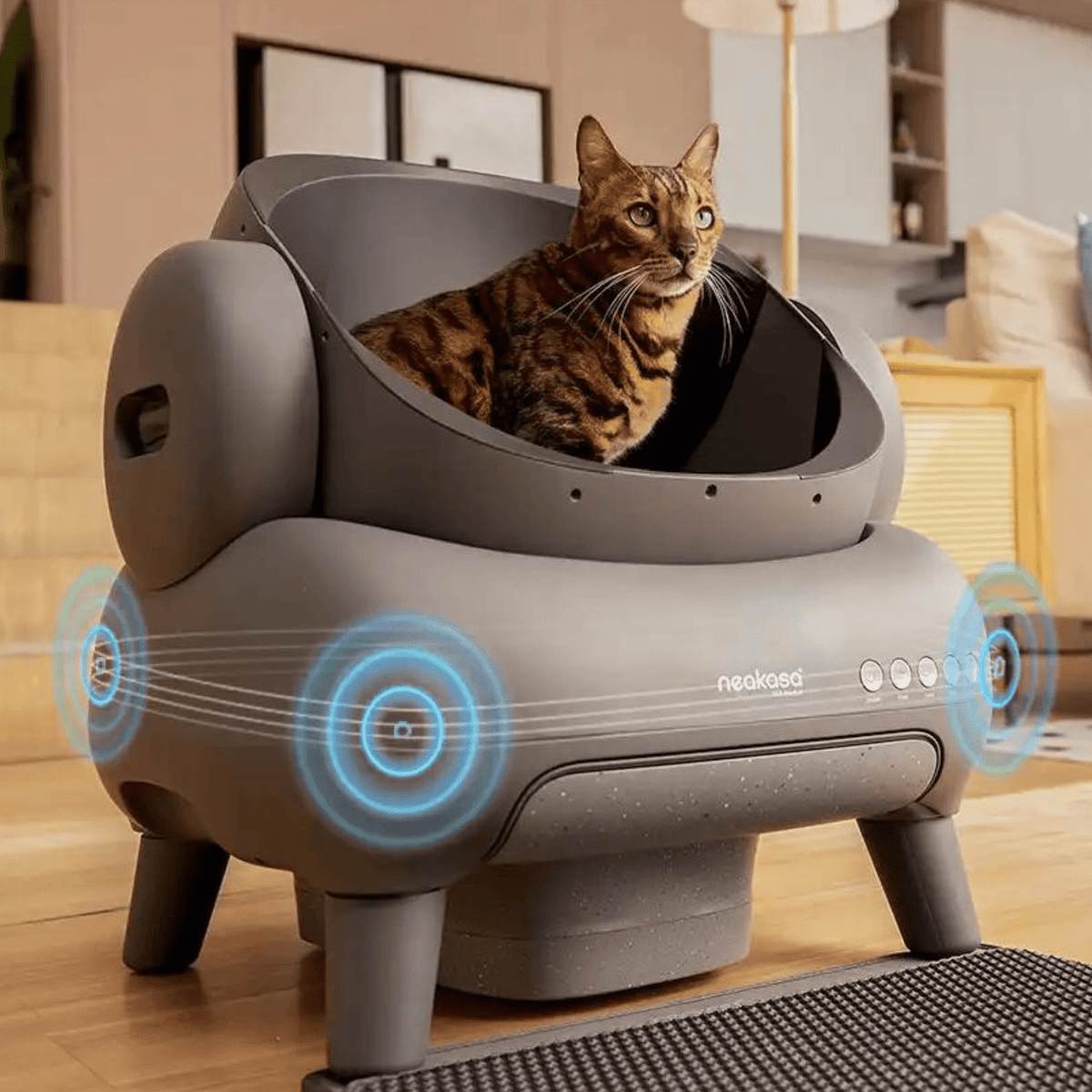 Litière Automatique Connectée - Neakasa M1 - Spécial Grands Chats